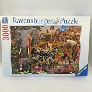 African Animals 3000 Piece‎ Puzzle by Ravensburger